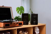 Edifier - R33BT 10W Bluetooth Bookshelf Speakers (Pair) - Black - Alternate Views
