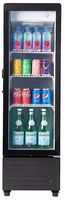 Premium Levella - 4.9 Cu. Ft. Single Door Display Refrigerator - Black - Alternate Views