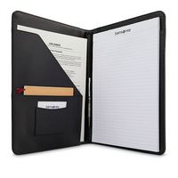 Samsonite - Leather Business Portfolio - Black - Alternate Views