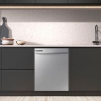 Samsung - 24” Top Control Built-In Hybrid Stainless Steel Tub Dishwasher with Height-Adjustable R... - Alternate Views