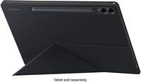 Samsung - Galaxy Tab S10+/S9+/S9 FE+ Smart Book Cover - Black - Alternate Views