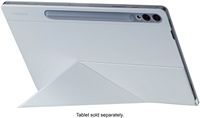 Samsung - Galaxy Tab S10+/S9+/S9 FE+ Smart Book Cover - White - Alternate Views