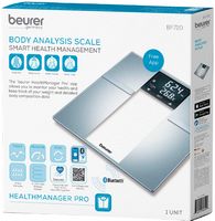 Beurer - Bluetooth Digital Body Weight Scale - Silver - Alternate Views