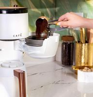 Café - Grind & Brew Smart Coffee Maker with Gold Cup Standard - Matte White - Alternate Views