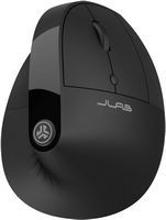 JLab - JBuds Ergonomic Wireless Mouse - Wireless - Black - Alternate Views