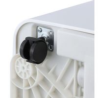 Aeric - 700 Sq. Ft Portable Air Conditioner with 10,000 BTU Heater - White - Alternate Views
