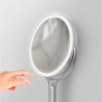 Sharper Image - SpaStudio Vanity 7-Inch LED Mirror - Silver - Alternate Views