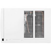 LG - 570 Sq. Ft 12,200 BTU Window Mounted Air Conditioner with 11,200 BTU Heater - White - Alternate Views