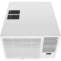 LG - 18,000 BTU 230V Window-Mounted Air Conditioner with 12,000 BTU Supplemental Heat Function - ... - Alternate Views