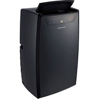 Honeywell - 14,000 BTU Portable Air Conditioner - Black - Alternate Views
