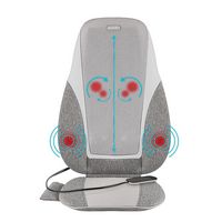 Homedics - Shiatsu + Kneading & Vibration Massage Cushion with Heat - Gray - Alternate Views