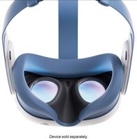 Meta - Quest 3 Facial Interface & Head Strap - Elemental Blue - Alternate Views