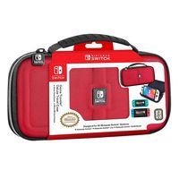 RDS Industries - Game Traveler Deluxe Travel Case for Nintendo Switch - Red - Alternate Views