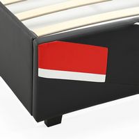 X Rocker - Orion eSports Twin Gaming Bed Frame - Black/Red - Alternate Views