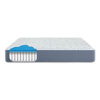 Serta - Perfect Sleeper Tranquil Wave 11-Inch Medium Hybrid Mattress-Twin - Light Blue - Alternate Views