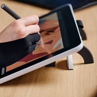 Stand for Wacom One 12 and Wacom One 13 Touch (2023 Editions) - White - Alternate Views