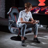 X Rocker - Torque Bluetooth Audio Pedestal Gaming Chair with Subwoofer and Vibration - Black - Alternate Views