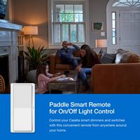 Lutron - Pico Paddle Remote Wall-Mounting Kit - White - Alternate Views