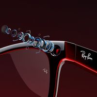 Ray-Ban Meta - Wayfarer Smart Glasses with Meta Ai, Audio, Photo, Video Compatibility - Green Len... - Alternate Views