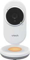 VTech - 2.8” Digital Video Baby Monitor with Night Light - White - Alternate Views