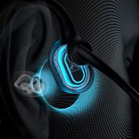 Shokz - OpenComm 2  Bluetooth Bone Conduction Headset - Black - Alternate Views