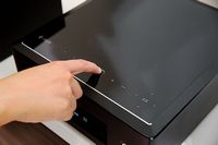 Denon - CEOL-RCD-N12 65W 2-Ch. Bluetooth Capable with HEOS Stereo Receiver with Alexa - Black - Alternate Views