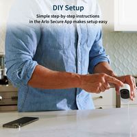 Arlo - Essential 1-Camera Indoor Wired HD Security Camera (2nd Generation) with Automated Privacy... - Alternate Views