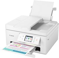 Canon - PIXMA TR7820 Wireless All-In-One Inkjet Printer - White - Alternate Views