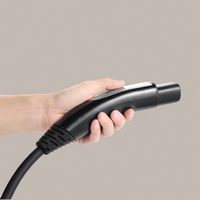 Lectron - Tesla Level 1 NEMA 5-15 Electric Vehicle (EV) Charger - up to 15A- 16' - Black - Alternate Views