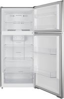 Insignia™ - 14.2 Cu. Ft. Top-Freezer Refrigerator with ENERGY STAR Certification - Stainless Steel - Alternate Views