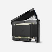 The Ridge Wallet - Aluminum: Cash Strap - Gunmetal - Alternate Views