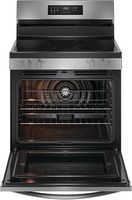 Frigidaire - 5.3 Cu. Ft. Freestanding Electric Range with Air Fry - Stainless Steel - Alternate Views