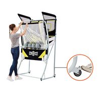 Hall of Games - Xtra Long Shot Premium Arcade Basketball - Black, Yellow, White - Alternate Views