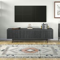 Camden&Wells - Whitman TV Stand Fits Most TVs up to 75 inches - Charcoal Gray - Alternate Views
