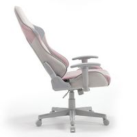 X Rocker - Mysa PC Gaming Chair - Gray/Pink - Alternate Views