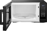 Insignia™ - 1.1 Cu. Ft. Countertop Microwave - Black - Alternate Views