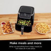 Ninja - Air Fryer Pro 4-in-1 with 5 QT Capacity - Gray - Alternate Views