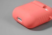 LAUT - Pod Case for Apple AirPods (1st & 2nd Generation) - Coral - Alternate Views