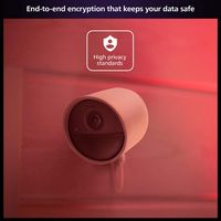 Philips - Hue Wired Security Camera - White - Alternate Views