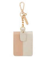 Anne Klein - Faux Leather Case for Apple AirPods, Apple Airpods Keychain Case, Compatible with Ai... - Alternate Views