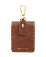 Anne Klein - Faux Leather Case for Apple AirPods, Apple Airpods Keychain Case, Compatible with Ai... - Alternate Views