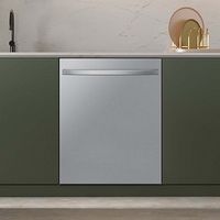 Samsung - Open Box AutoRelease Smart Built-In Dishwasher with StormWash, 46 dBA - Stainless Steel - Alternate Views