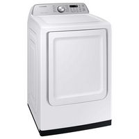 Samsung - Open Box 7.4 Cu. Ft. Smart Electric Dryer with Sensor Dry - White - Alternate Views