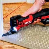 Skil - 20V BL Oscillating Tool Kit - Red/Black - Alternate Views