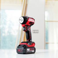 Skil - PWR CORE 20 Brushless 20V 3/8 IN. Compact Impact Wrench Kit - Black/Red - Alternate Views