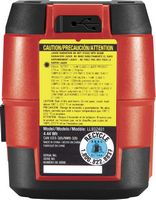 Skil - Self-Leveling Green Cross Line Laser with Projected Measuring Marks - Black/Red - Alternate Views