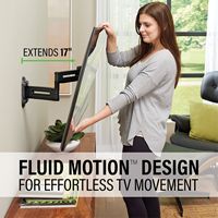 SANUS Elite - Advanced Full-Motion 4D + Shift TV Wall Mount for TVs 19