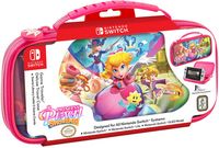 RDS Industries - Nintendo Switch Game Traveler Deluxe Princess Peach ShowTime Travel Case - Pink - Alternate Views