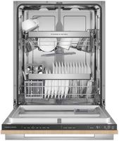 Fisher & Paykel - 24-in Top Control Built-in Dishwasher - Panel Ready - Alternate Views