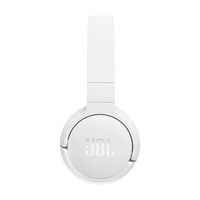 JBL - Tune 670NC Adaptive Noise Cancelling Wireless On-Ear Headphone -2024 - White - Alternate Views